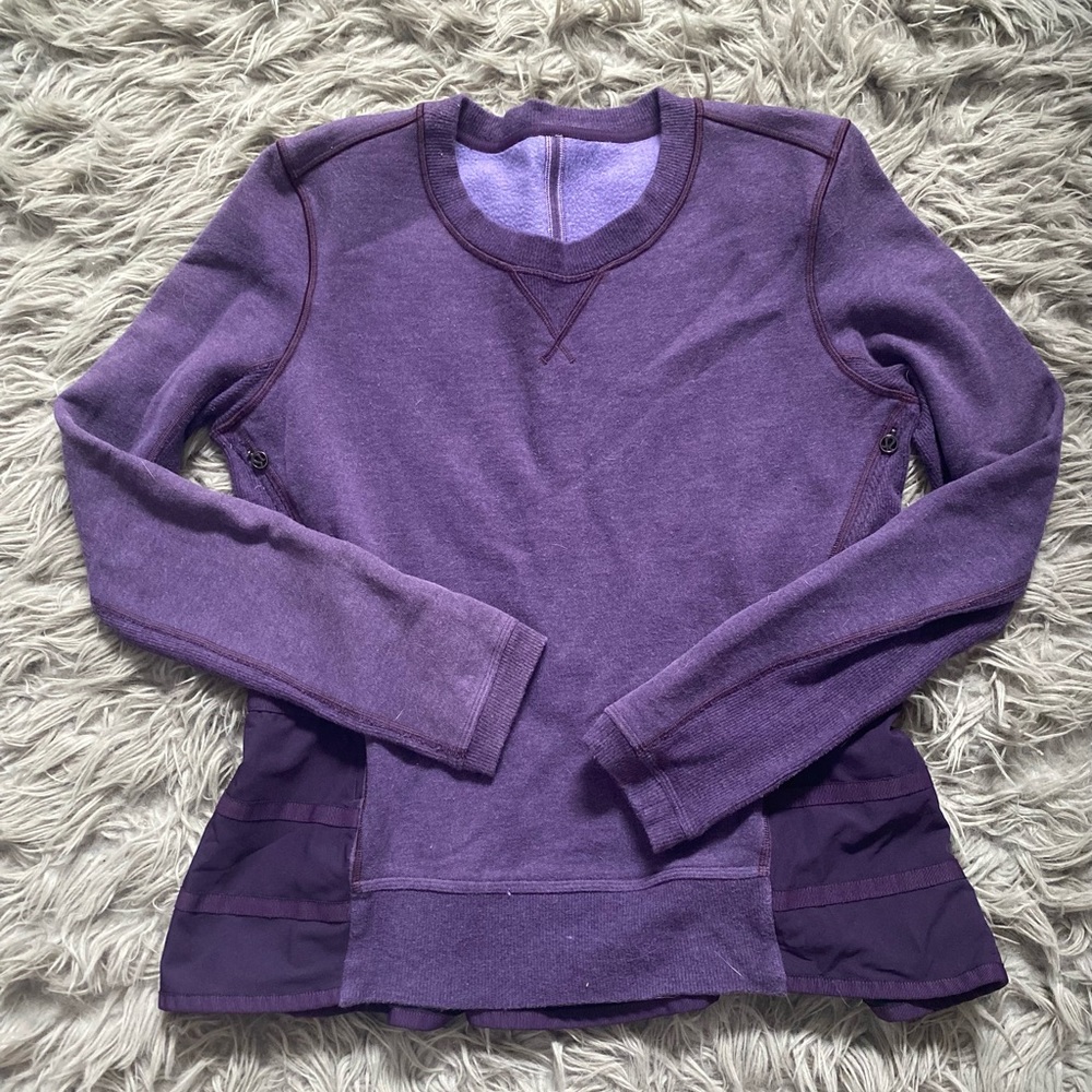 Lululemon Ruffled up pullover